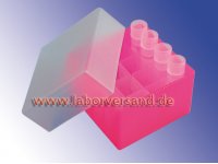 Kryoboxen PP, Mini » <br>Kryoboxen PP, Mini im 10er Farbsortiment<br>je 2 Stck. natur, blau, grün, pink, gelb » B16X