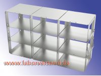 Kryobox-Gestelle für Tiefkühlschränke » <br>für Kryoboxen bis 75 mm Höhe » E743
