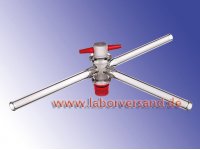 Three-way stopcock » <br/>models with PTFE plug » HDW6