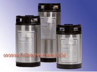 Ion exchanger cartridge made of stainless steel