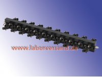 Rotary mixer » <br>rotation bar with clamps for test tubes   » L261