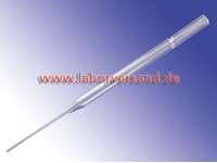 Pasteur pipettes made of glass