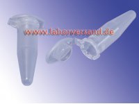 Microtubes with lid, 