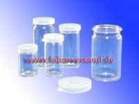 Welted glasses with snap-on lid 