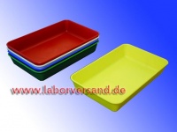 Instrument dishes made of PS colored  » <br/>small version: 205 x 125 x 34 mm  » S20B